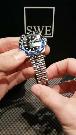 Rolex GMT Master II Black Blue Batman Jubilee Steel Watch 126710 Unworn | SwissWatchExpo