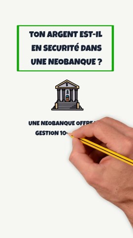 Bonnet & Doyen Conseil on Instagram: "Ton argent est-il en sécurité dans une néobanque ? 😨 Néobanques, banques en ligne, établissements de paiement… Les nouveaux acteurs financiers se multiplient et tu te poses sûrement la question de savoir si ton argent est en sécurité dans ces établissements 🔒 En France, l’activité bancaire est encadrée par l’ACPR (Autorité de contrôle prudentiel et de résolution). 🏦 L’agrément d’établissement de crédit délivré par l’ACPR permet aux clients de bénéficier d