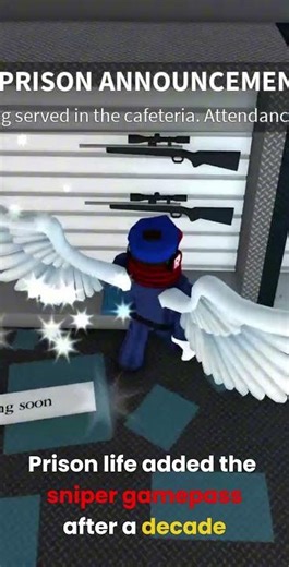 Prison life did what? 😱 #roblox #rblx #robloxshorts #shorts #fyp