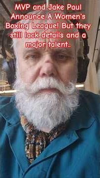 MVP and Jake Paul Announce A Women's Boxing League! But they still lack details and a major talent..