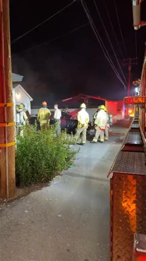 LANCASTER, CA — Los Angeles County Fire Department units responded Friday night to a vehicle fire in Lancaster that was later confirmed as arson. Firefighters arrived in the area of Cedar Avenue and found a Dodge Charger fully involved in flames. Station 33 quickly knocked down the fire, preventing it from spreading to nearby structures. According to the fire department, the incident was confirmed as arson under California Penal Code 451. No injuries were reported. The vehicle sustained heavy fi
