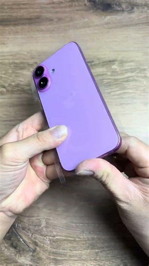iPhone 16 🔥 Transparent Wrap Installation – No Bubble Perfect Finish! 😳