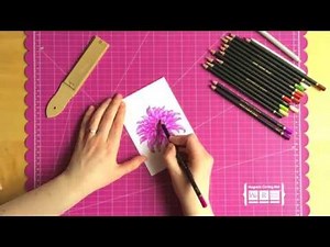 How to colour with Spectrum Noir pencils