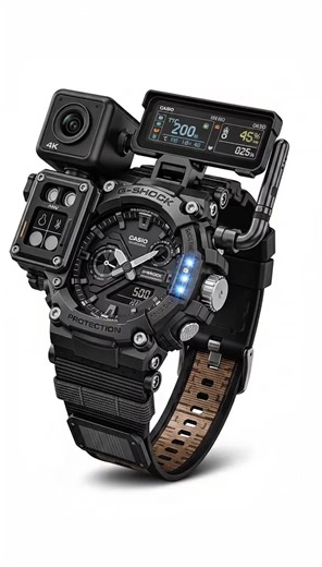 Casio G-Shock ANVGUARD Review: Tactical Watch with 4K Camera, ANV Module & Solar Strap #casio #casiogshock #gshock