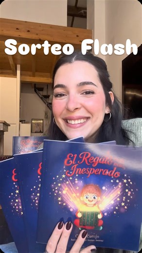 Titi Tales on Instagram: "SORTEO FLASH⚡️🎄 Voy a regalar 5 ejemplares de mi libro infantil “El regalo más inesperado” Para participar: • Sígueme • Dale like a este video • Menciona a una amig@ • Cuéntame a quién le regalarías este libro 🫶🏻 Condiciones: 📍 Vivir o estar en Madrid ciudad (municipio de Madrid) 🗓 Cierre: 23 de diciembre · 10:00 pm Si conoces a alguien a quien este libro le haría ilusión para sus peques esta Navidad, envíale este video ✨ Mucha suerte 🤍"