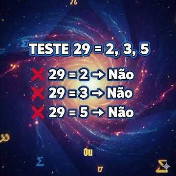 Como Saber Se um Número é Primo?