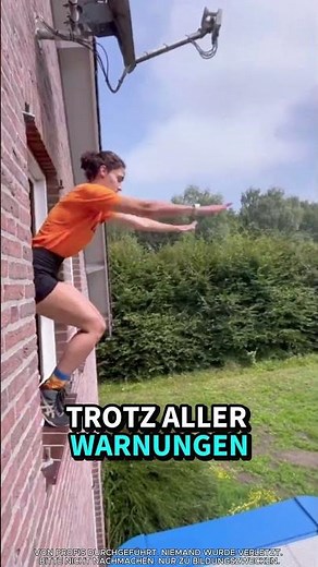 Sie liebt es zu springen