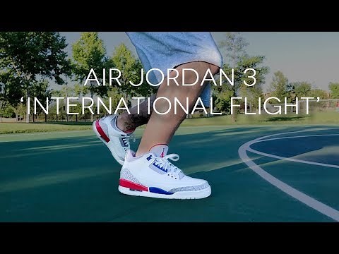 AIR JORDAN 3 'INTERNATIONAL FLIGHT'