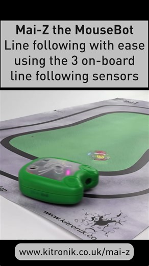 Line Following with Mai-Z the MouseBot