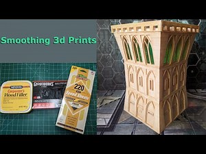 Smoothing 3d Printed Parts With Wood Filler