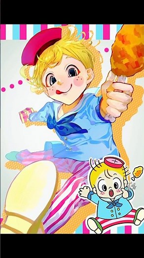【イラストメイキング】ポテトフライのこの子可愛くて好き🫶ポッチくんというらしい #駄菓子 #イラスト #illust #イラストメイキング