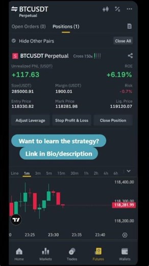 My Simple Yet Effective Trading Setup 🎯 #Binance #Futures #Scalping #Crypto