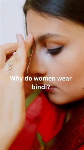 Why Women Apply Bindi 😳 (Hidden Meaning)