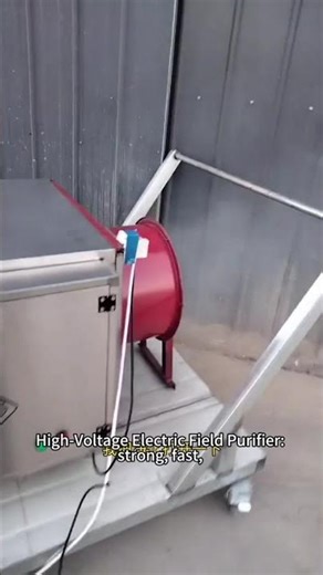 Industrial Oil Fume Purifier - Tar Capture & Oil Mist Separation