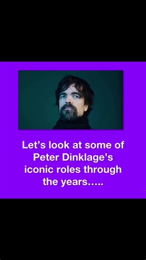 Let’s look at some of Peter Dinklage’s iconic roles through the years….. #peterdinklage