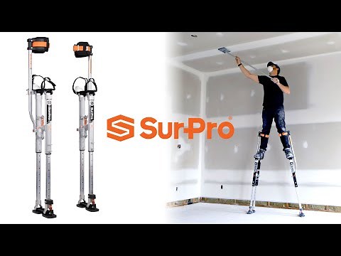 SurPro High-Performance Drywall Stilts