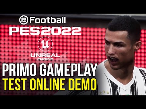 Primo GAMEPLAY di PES 2022 nell'Online Test DEMO (New Football Game)