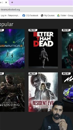 🎮 PC Games FREE Download karo | SteamUnlocked.org | 100% Safe & Working #shorts