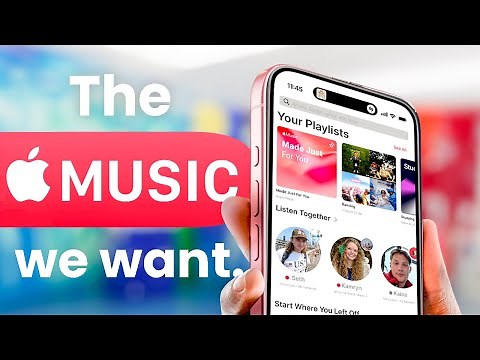 I Redesigned The Apple Music UI
