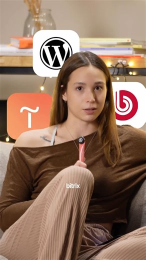 Ксения • Веб дизайнер | UX/UI дизайн | Разработка сайтов on Instagram: "Выбор платформы – это половина успеха сайта. Tilda, WordPress или Bitrix: каждая работает по-своему, и не верный выбор движка на старте потом будет стоить дороже: в нервах, сроках и доработках. В ролике коротко объясняю, какую платформу выбирать под разные задачи, чтобы сайт не просто «был», а работал. Если вы как раз на этапе выбора и хотите не ошибиться — напишите нам в @rebound.agency . Поможем определить, что подойдёт ва