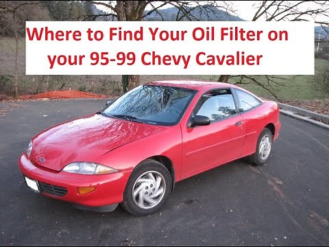 1995-99 Chevy Cavalier Oil Filter Location