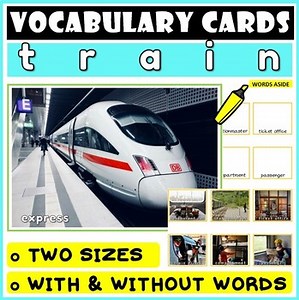Vocabulary Flashcards ESL Speech Therapy