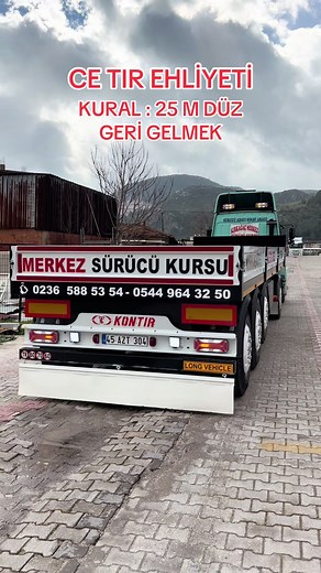 CE TIR Ehliyeti Eğitimi ve Sınav Süreci