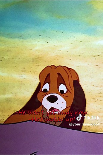 #thefoxandthehound #scene #film #moneytok #funny #dog #fox #Disney #fyp