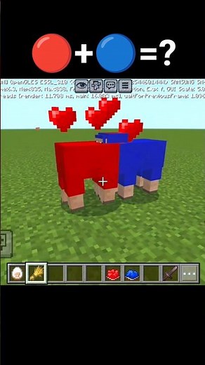 How to create a new color from 2 different colored sheep in Minecraft?