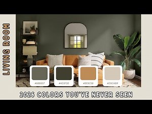 10 Living Room Paint Colors for 2026 You’ve Never Seen Before!