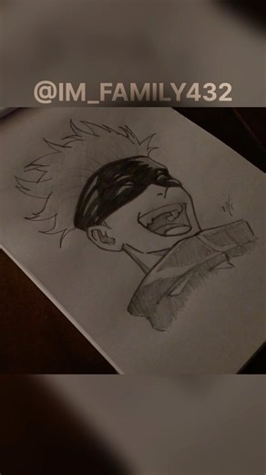 Easy Gojo Satoru drawing for beginners! Step-by-step anime tutorial. Try it now! ✏️ #trending #draw