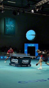 Chop barely over the net 😳 Pure feeling 🤯 #ettu #tabletennis #ccbeuropetop16cup | European Table Tennis Union