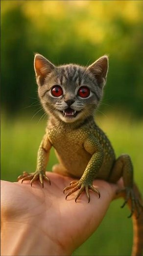 This Vampire Cat Can Stick to Anything 😳🩸 | Lizard Cat Hybrid Is Real?!