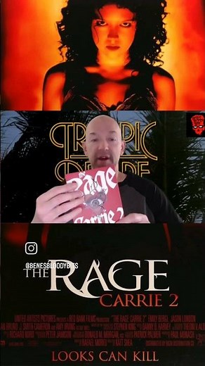 THE RAGE: CARRIE 2 on 4K UHD #viralvideo #horror #stephenking #physicalmedia #4k