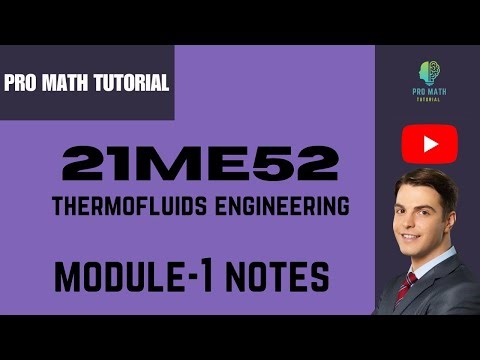 21ME52 TFE MODULE 1 NOTES (*IMPORTANT)