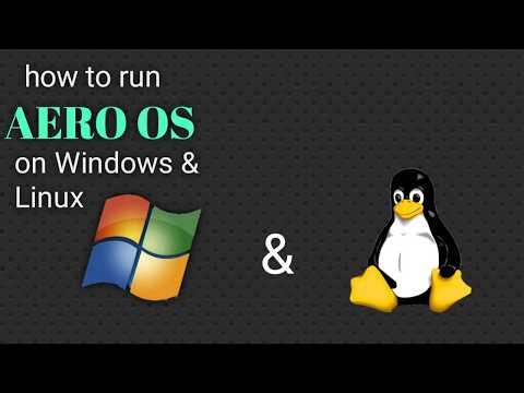 This OS Was Built From Scratch... Let's Run It! (Aero1EOS)