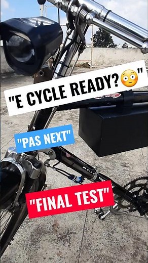 36V 350W Hub Motor Atlas Cycle| Motor Horn & Light Test 😱 #shorts