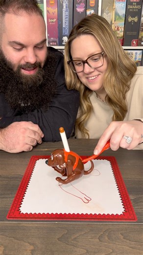 Who Can Guess The Drawing First?! #boardgames #gamenight #couple #fun | Games4two