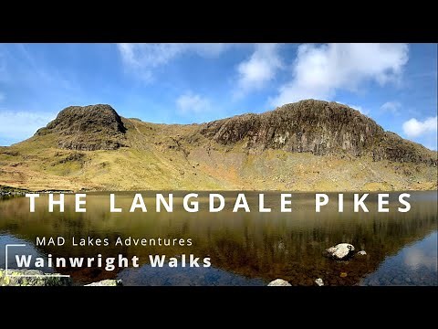 The Langdale Pikes: The Lake District. Wainwright Walks