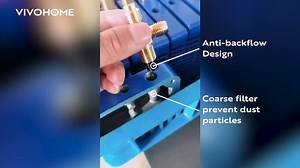 VIVOHOME 1/4 HP 3.5 CFM 110V Single Stage HVAC Vacuum Pump for Air Conditioner Refrigeration Maintenance with Oil Bottle wal-VH1396US