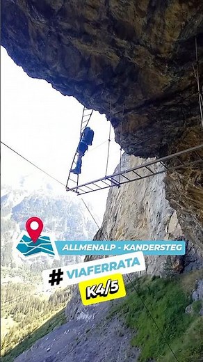 Impressive Via Ferrata with a great sense of exposure.#viaferrata #klettersteig #switzerland