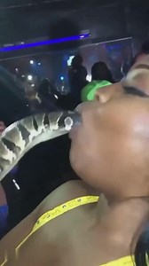 Woman Puts Live Snake Down Her Throat