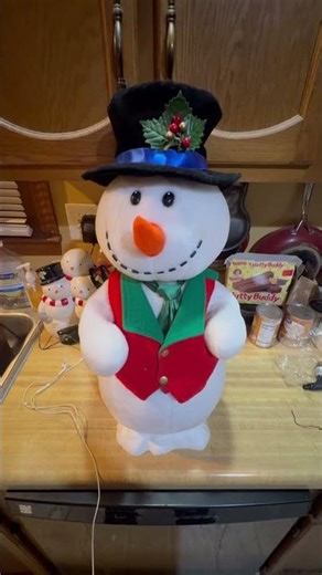 1995 Telco snowman motionette