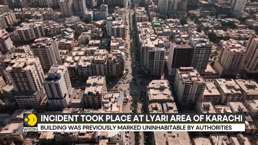 4.6K views · 87 reactions | A tragic building collapse in Karachi, Pakistan has left at least 12 people dead and 6 others injured, according to officials Rescue teams are still on-site searching for survivors and assessing the damage Eric Njoka brings you this report | WION | Facebook