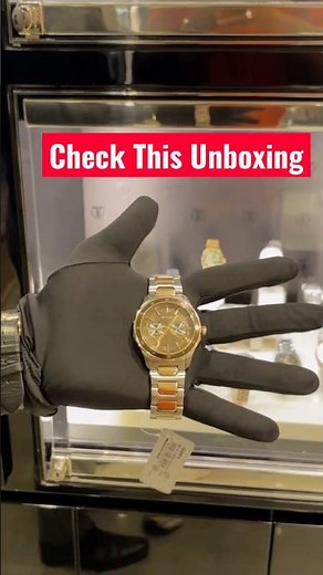 Unboxing Pure Luxury: The Stunning Titan Watch 💎 #watch