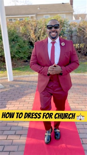 How to style a suit for Church ⛪️