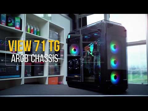 Thermaltake Chassis - View 71 TG ARGB - Spectacular Views From Every Angle