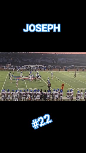 JOSEPH HUNTER RB #22 💙💙💙 | Natalie Holiday