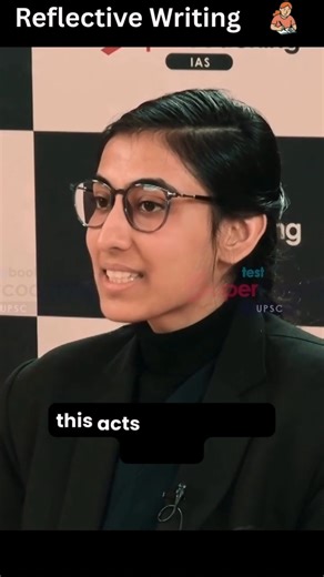 Reflective Writing🤓"UPSC TOPPER"🔥"UPSC INTERVIEW"