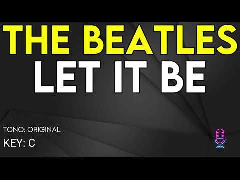 The Beatles - Let It Be - Karaoke Instrumental